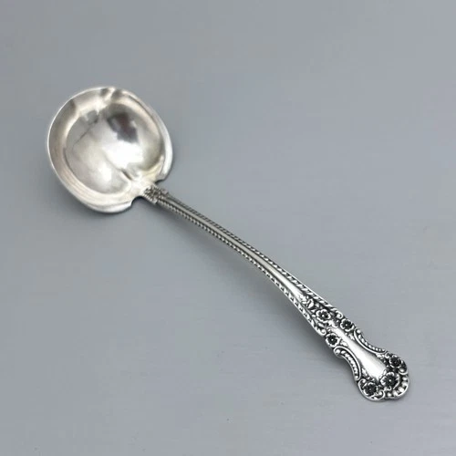 Gorham CAMBRIDGE Sterling Silver Cream Sauce Ladle 5 1/4" Patented 1899
