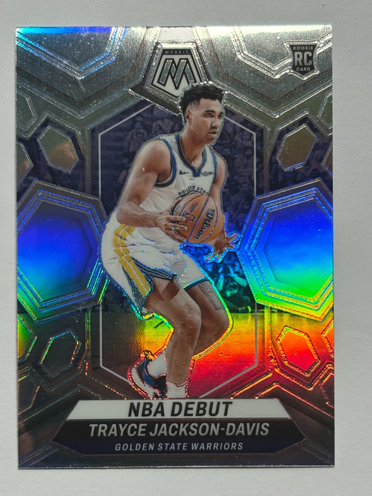 2023-24 Panini Mosaic - NBA Debut TRAYCE JACKSON-DAVIS #254 Silver Prizm (RC)