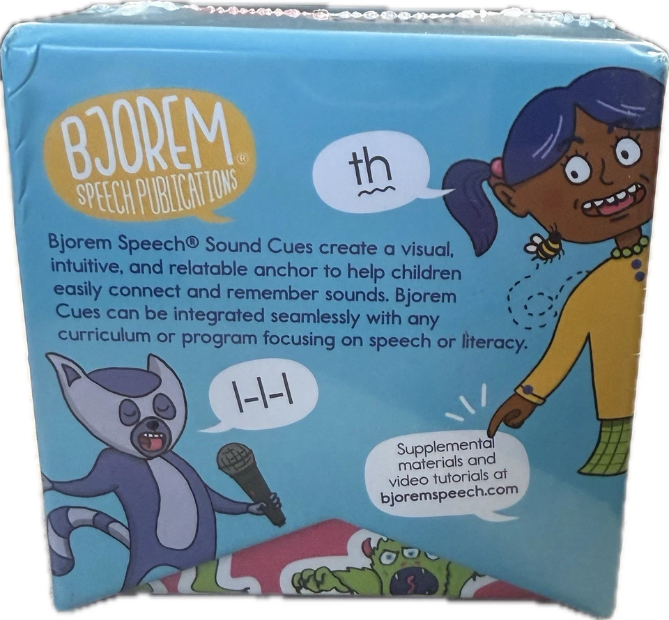 Bjorem Speech Cues 2nd Edition Anchoring Speech w/Sounds with Intuitive Visuals - Image 2 of 4