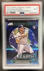 2024 Topps Cosmic Chrome Jackson Chourio Planetary Pursuit RC SP Earth #9 PSA 9