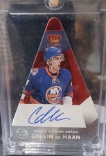 2013-14 Panini Crown Royale -  Ruby Calvin de Haan #PC-CDH /199 (AU)