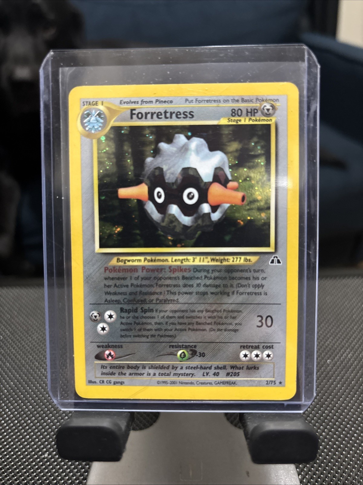Forretress | 2/75 | Neo Discovery | Holo | Pokémon Card | NM