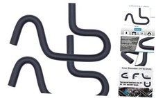2 Pack 1/4" U-Cut Molded Curved Rubber Fuel Line Hose Elbow, 45 90 1/4 Inch ID