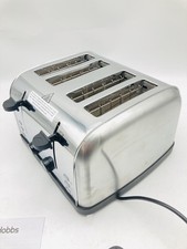 Russell Hobbs 4 Slice Toaster Brushed & Polished S/Steel with High Lift - 18790