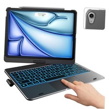 Touch Keyboard Case with Trackpad for iPad Air 11-inch M3 2025 / Space Gray