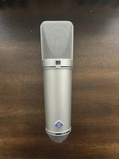 Neumann U 87 AI Condenser Microphone, Shock Mount, Nickel