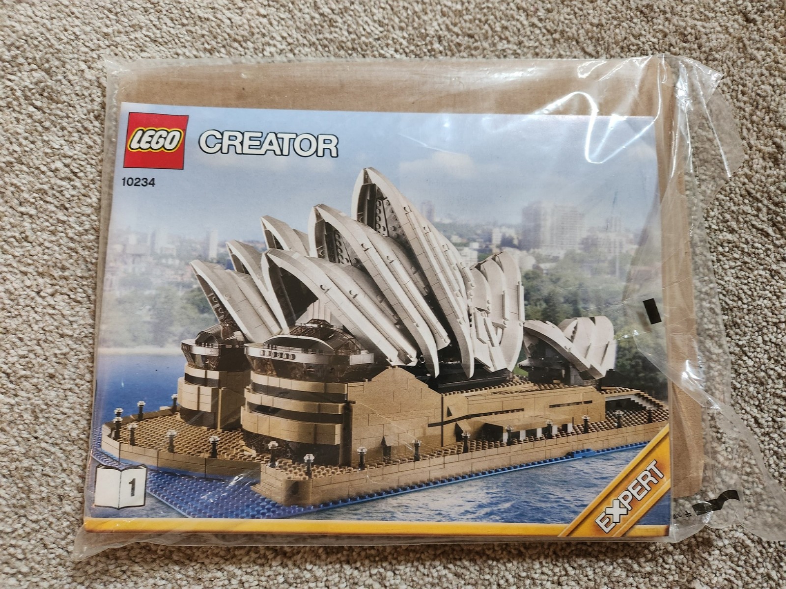 LEGO 10234 Sydney Opera House instructions ONLY 4 books NEW manuals