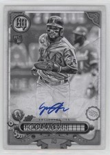 2022 Topps Gypsy Queen Black & White 13/50 Yonny Hernandez #GQA-YH Auto 18n6