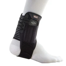 Ankle Stabilizer with Flexible Support Stays (Black, Small)