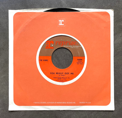 7'' The Kinks - You Really Got Me - US Reprise