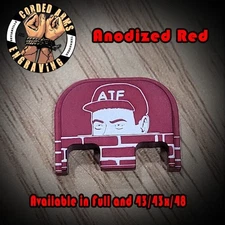 ATF GUY - Glock Rear Slide Plate Back Plate for Full Sized Glocks Gen 1-5