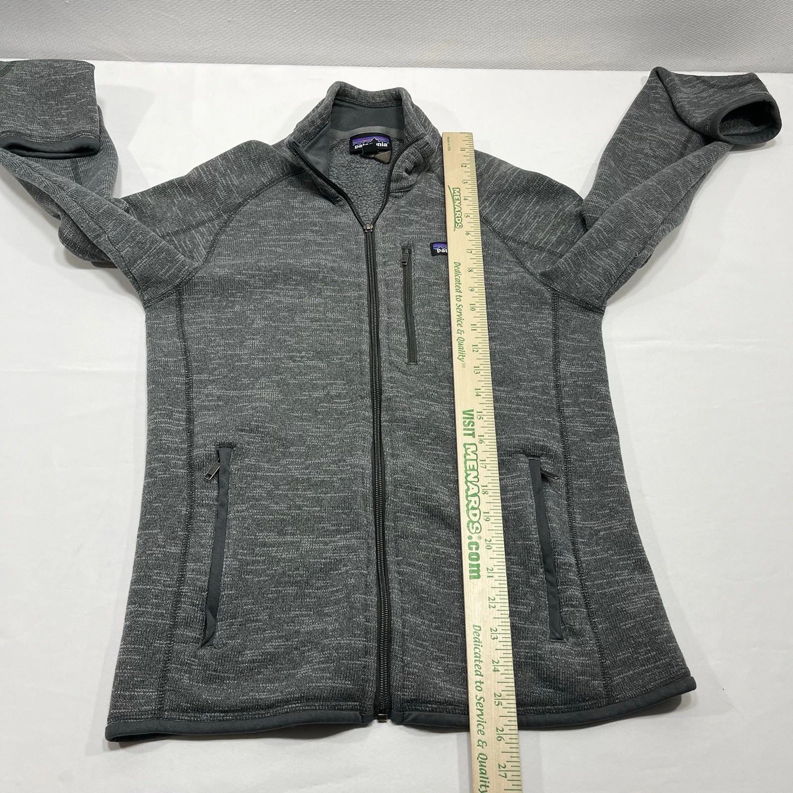 patagonia better sweater full zip-up fleece jacket