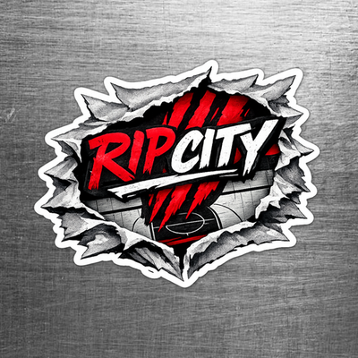 #ad Portland Basketball “Rip City” Custom Sticker $3.39
