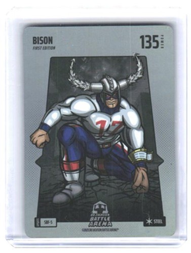 Bo Jackson Battle Arena - Bison STEEL Silver Battlefoil -SBF-5