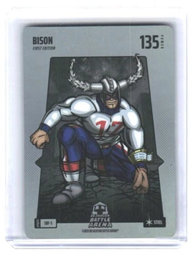 Bo Jackson Battle Arena - Bison STEEL Silver Battlefoil -SBF-5
