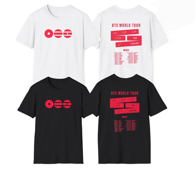 BTS 2026 T-Shirt, Concert Merch Arirang World Tour Shirt, FAST