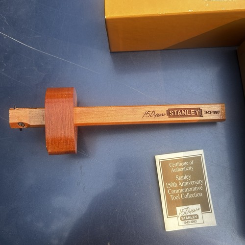Vintage Stanley 150th Anniv. Cherry Marking Gauge, Limited Edition 2 - Picture 6 of 13