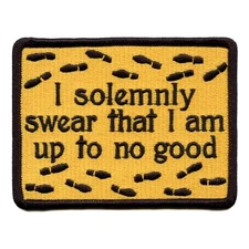 Harry Potter Solemnly Swear Patch