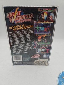 Night Warriors: Darkstalkers Revenge (Sega Saturn) Complete w Manual Reg Card NM