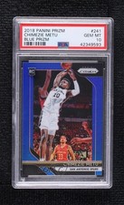 2018-19 Panini Prizm Blue Prizm 174/199 Chimezie Metu #241 PSA 10 GEM MT n0c