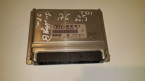 Audi A6 S6 C5 4B 1998 Steuergerät ECU 4B0907401D AAA33373