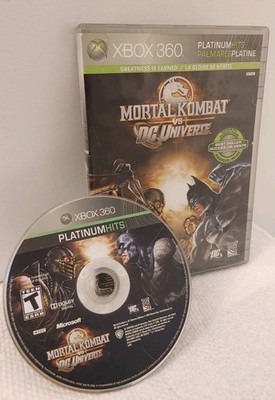 Mortal Kombat vs. DC Universe (Xbox 360, 2008) In Box - Tested