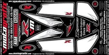 Suzuki GSXR 1000 2004 05 06 Rear Fairing Number Board Motografix Gel Protector