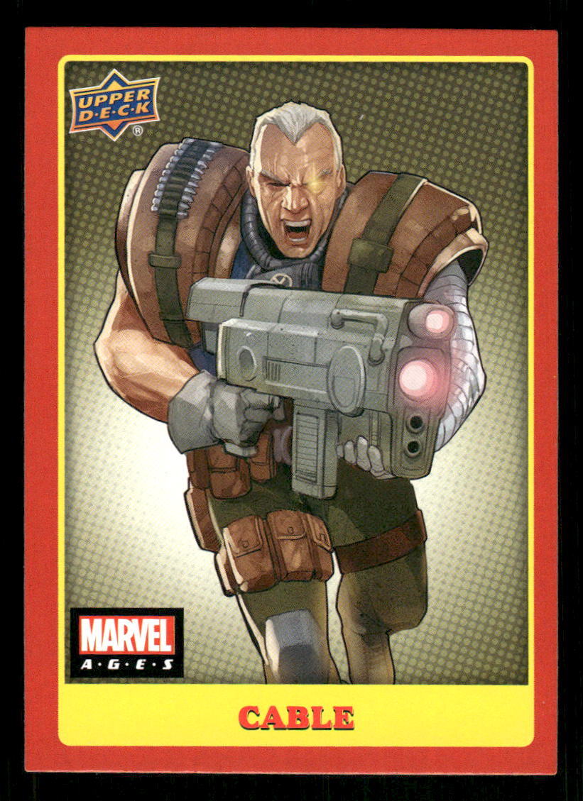 2020 Upper Deck Marvel Ages Cable # 96 Base Low Series