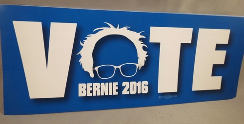 WHOLESALE LOT OF 20 BERNIE SANDERS VOTE FOR BUMPER STICKERS USA ...
