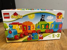 Lego duplo 10847 Learn to Count Number Train New Box Is Damaged 