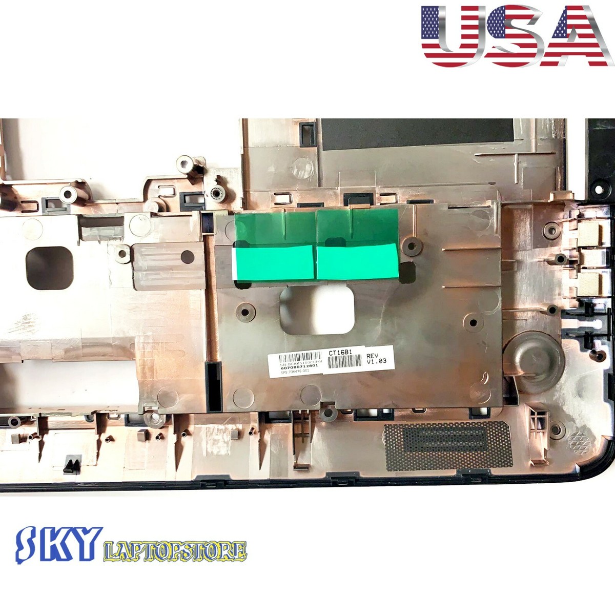 Nuova Custodia Base Inferiore Per HP ENVY 17-J 17t-j 17-J161ea - Foto 2