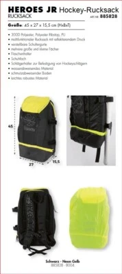 Reece Heroes JR Backpack Hockey 885828 Rucksack Sportrucksack Feldhockey Indoor