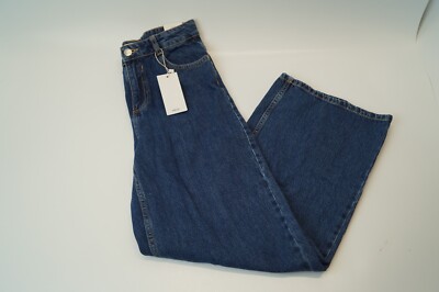 MNG DENIM Mango Kids loose fit jeans blauw Kinder Mädchen Hose Gr. 13/14