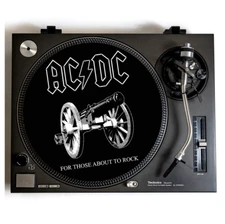 AC/DC Turntable Slipmat for Vinyl Records 12" DJ Slip Mat rock vinyls collection