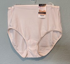VTG VANITY FAIR High waist Mushroom Soft Stretch Nylon Panties briefs 7 NWT