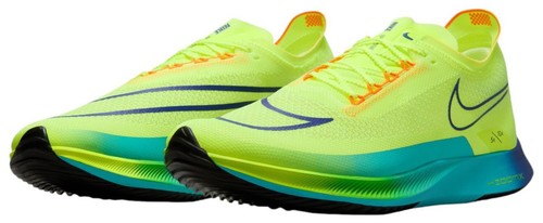 Size M6 / W7.5 Nike ZoomX Streakfly Road Racing Shoes Volt Yellow DJ6566-700