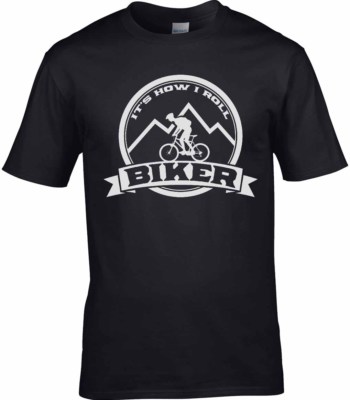 Mountain Biker Cyclist T-Shirt Gift Idea Cycling Birthday