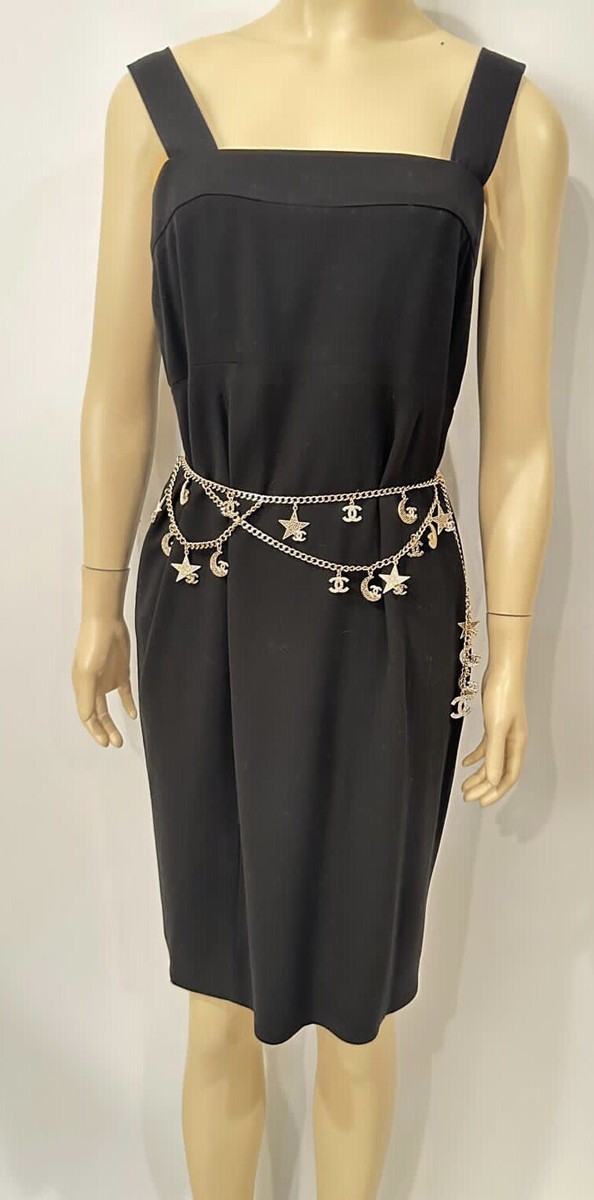Rare Chanel 08P 2008 Spring Runway Stars Moon Gold Crystals  display picture 2