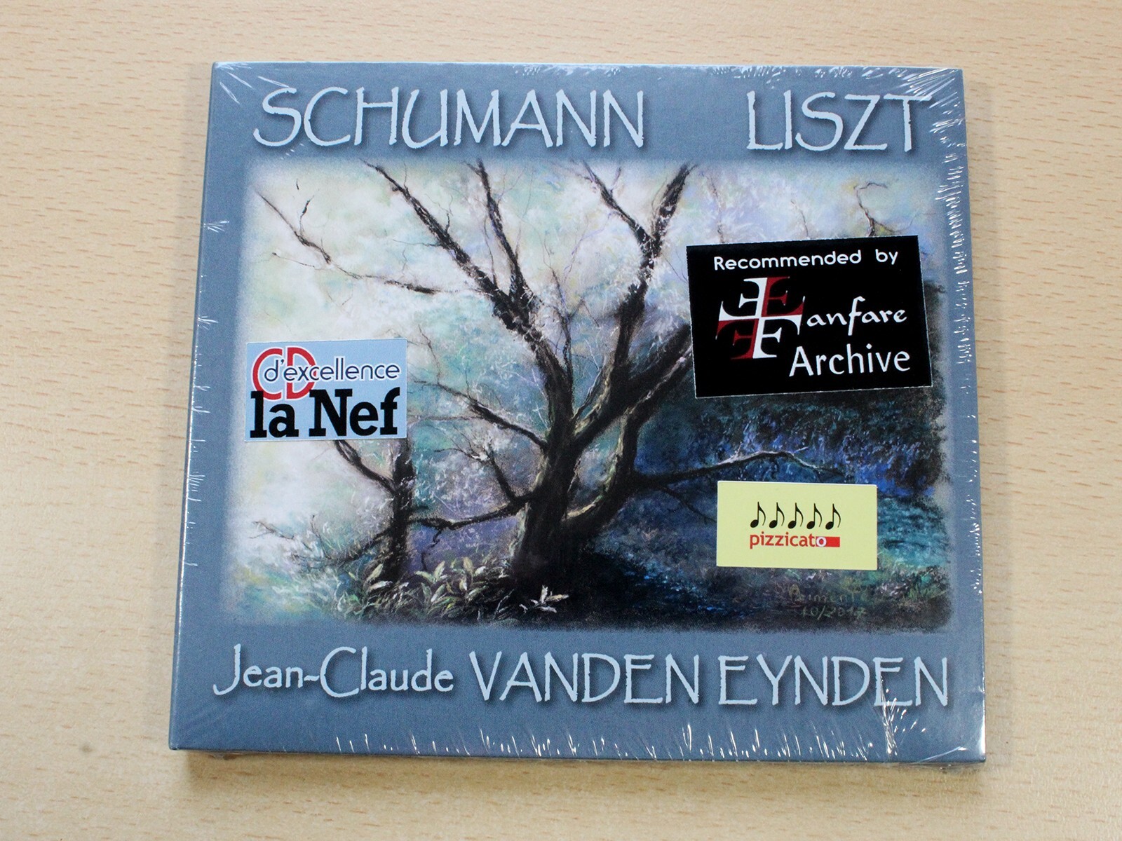 Jean Claude Vanden Eynden/Schumann & Liszt/2023 CD Album/New/MINT/Sealed