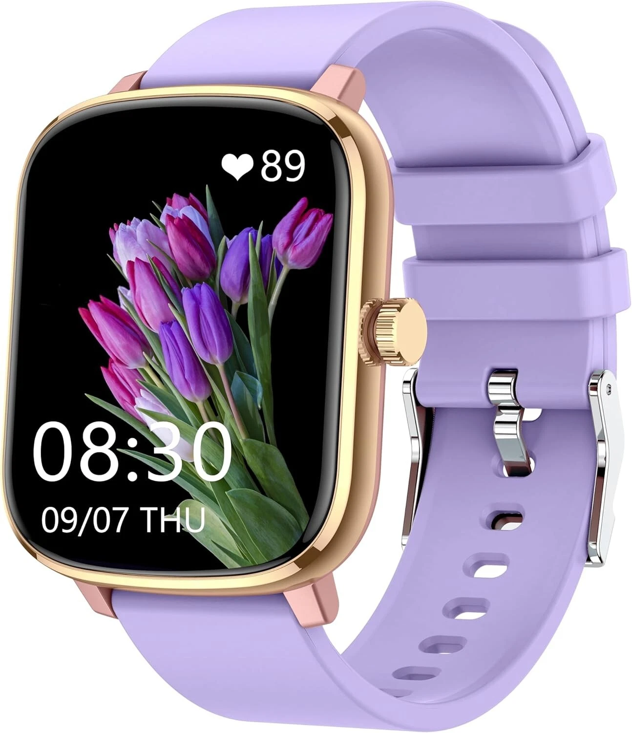 Fitness Touch Smartwatch Blood Pressure Heart Rate Monitor for iPhone 17 Pro