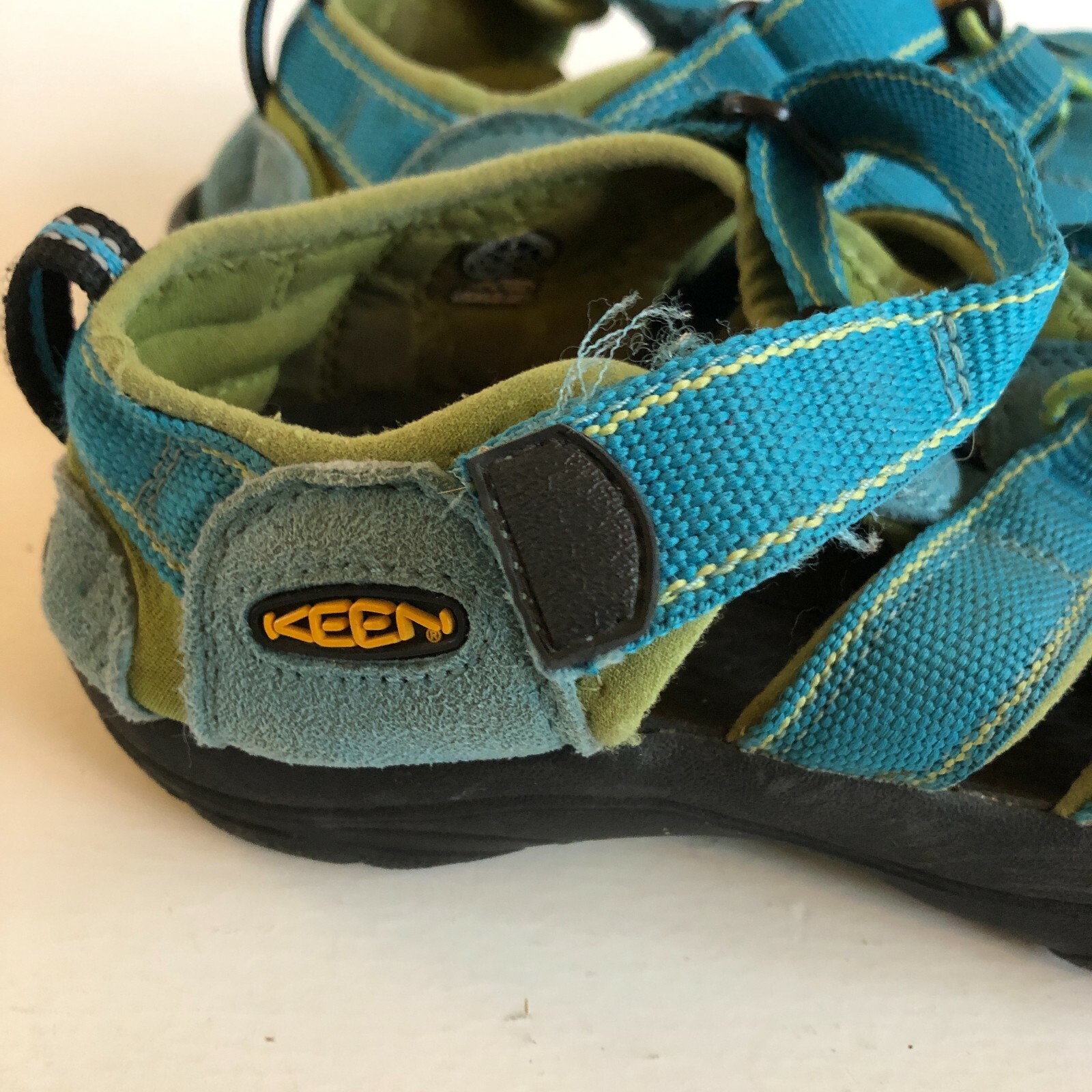 Sandali sportivi da trekking blu turchese Keen Newport H2 Youth taglia 4 EU 37 impermeabili