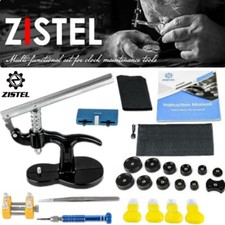 Watch Repair Kit Case Opener/Holder Screwdriver Watch Press Set w/ 12pcs Dies US