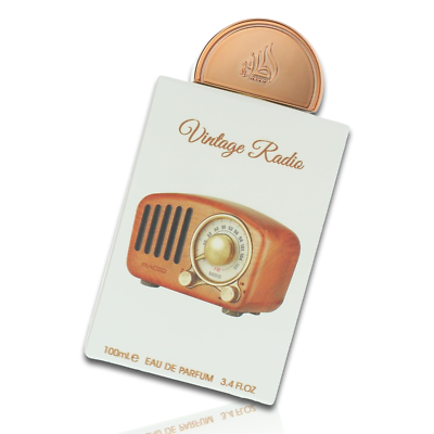 Lattafa Pride Vintage Radio by Lattafa Eau de Parfum Spray 3.4 oz