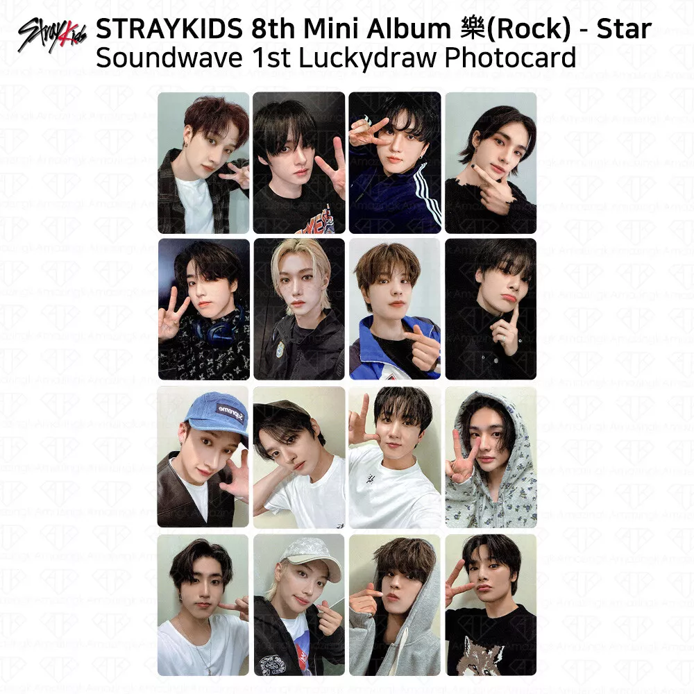 Stray Kids Rockstar Album - Soundwave POB Photocards – Kpop Omo