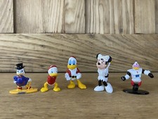 Disney Mini Mouse, Donald Duck, Scrooge, Collectible Mini Figures