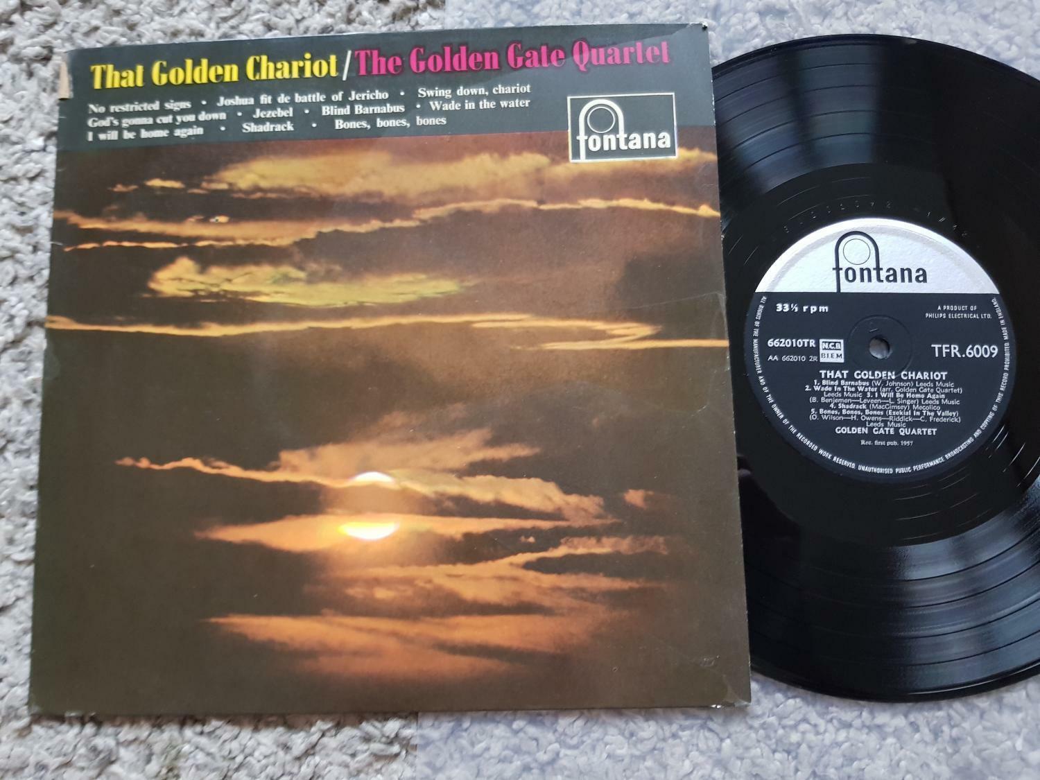 The Golden Gate Quartet - That golden chariot UK 10'' Vinyl LP