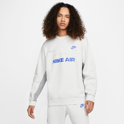 Nike Air Herren Pullover Sweatshirt DM5207-025 Hoodie Sport Laufen Gym Neu XXL
