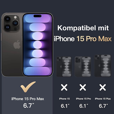 Protezione Schermo, Funcat 360 Privacy Screen Protector Per IPhone 15 14 13 Pro Max, Pellicola Invisibile Artefatto – Senza Polvere Senza Bolle (per IPhone14 Pro, Pellicola HD - Foto 5