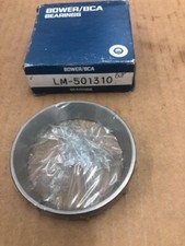 BOWER LM-501310 BEARING CUP/RACE; PREMIUM QUALITY, NEW PART