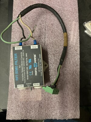 KB Electronics Penta Power RFI (EMI) Filter Model KBRF-200 Part 9945 (RVSI)